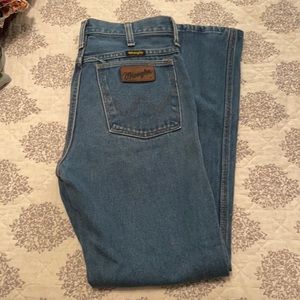 Vintage men’s wrangler slim fit